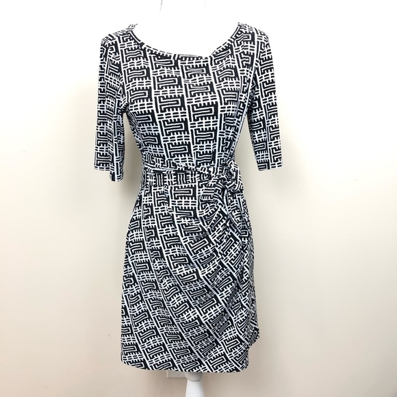 MSK Dresses & Skirts - MSK black white dress size medium